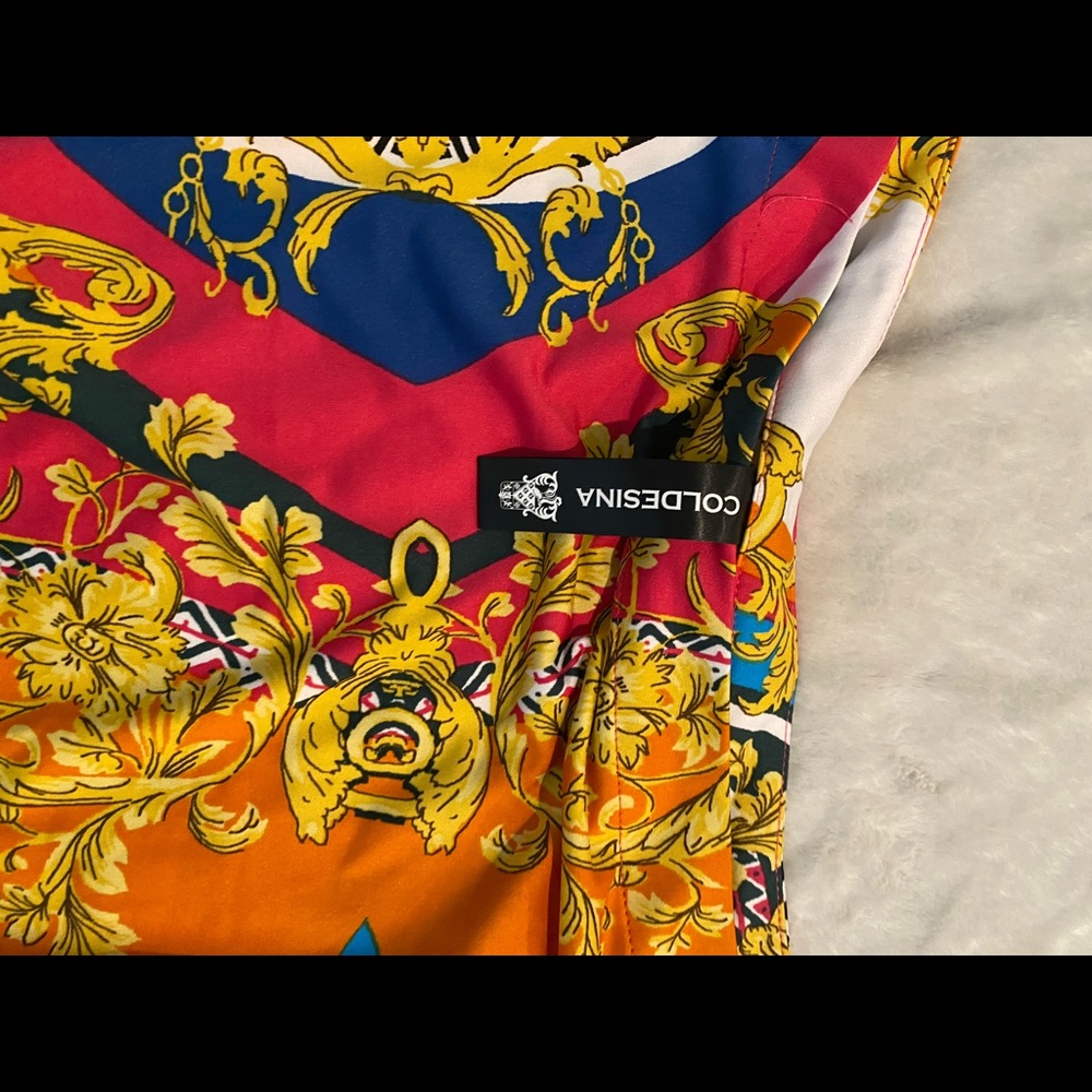 Coldesina print blouse